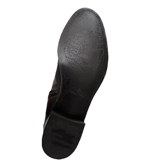 Patricia Nash Black Leather Ankle Carla Boots Women’s 8.5 Side Zip, Western EUC - Picture 10 of 13